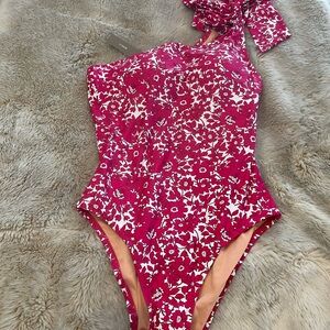 New with tags! Jcrew 1 shoulder swimsuit